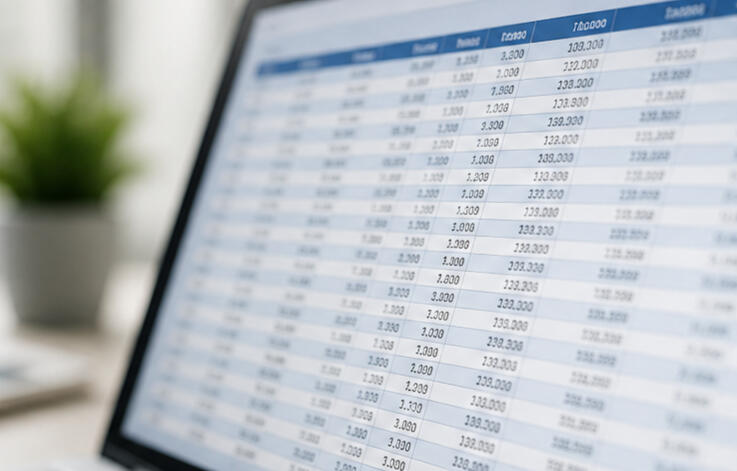 Daten werden strukturiert aufbereitet und in übersichtlichen Auswertungen dargestellt, die als Grundlage für fundierte Entscheidungen dienen.